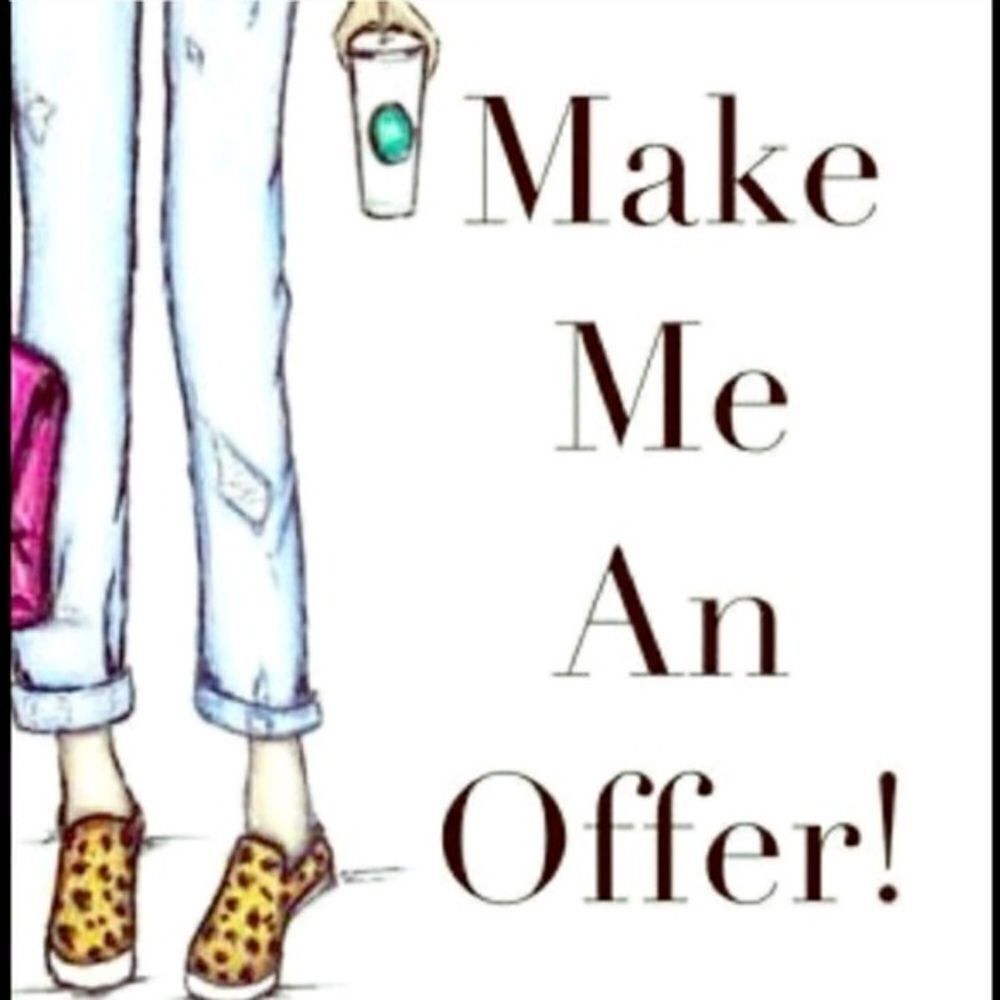 All REASONABLE Offers are welcome! 